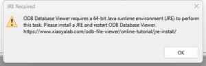 How to install Java (JRE/JDK) so that ODB Database Viewer can use it ...