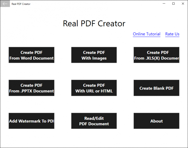 Real/Super PDF Creator/Converter Online Tutorial – Xiaoya's Lab