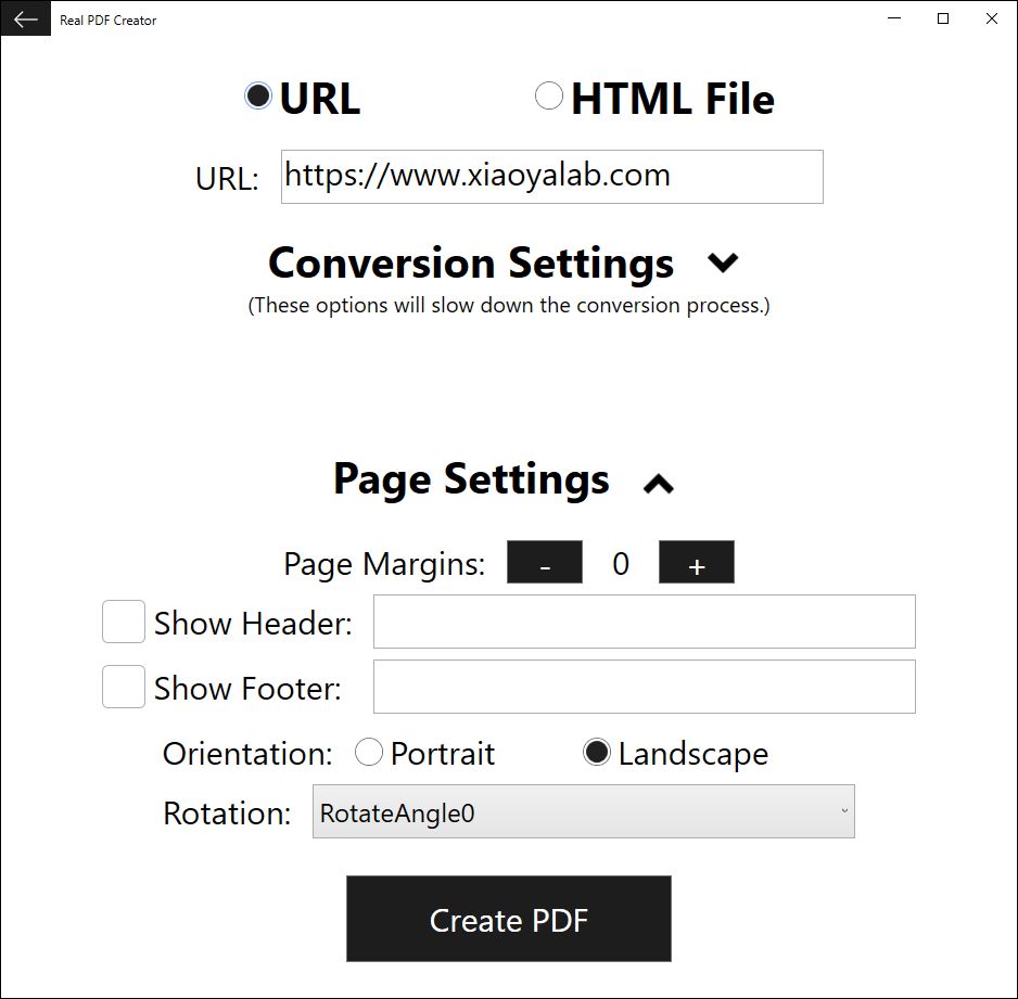 Real/Super PDF Creator/Converter Online Tutorial Page 6 Xiaoya's Lab